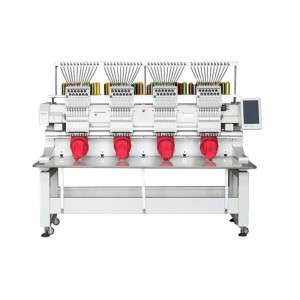 Cztery głowice, skomputeryzowana maszyna do haftu